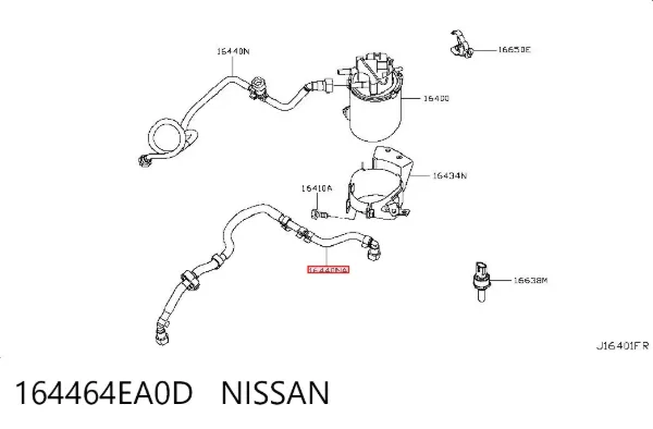  164464EA0D Nissan/Infiniti