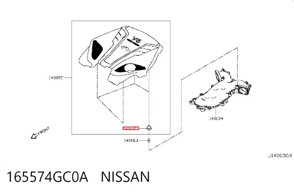  165574GC0A Nissan/Infiniti