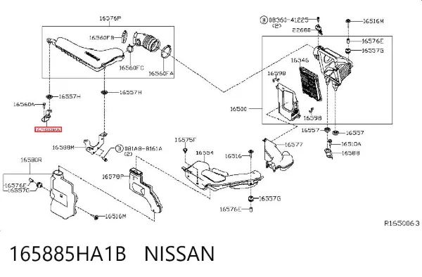  165885HA1B Nissan/Infiniti