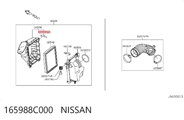  165988C000 Nissan/Infiniti