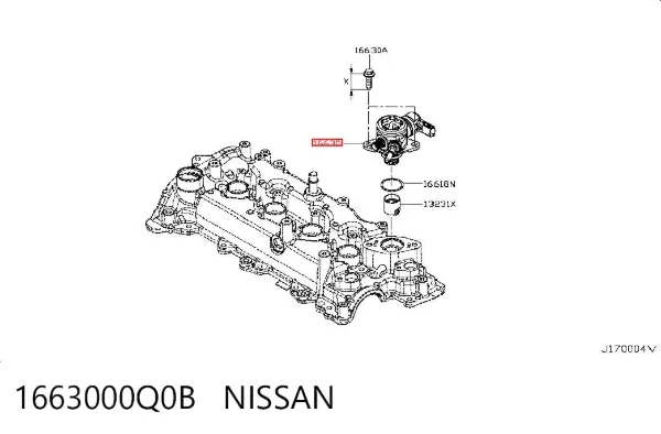 ТНВД 1663000Q0B Nissan/Infiniti