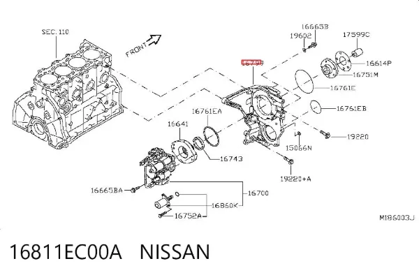  16811EC00A Nissan/Infiniti
