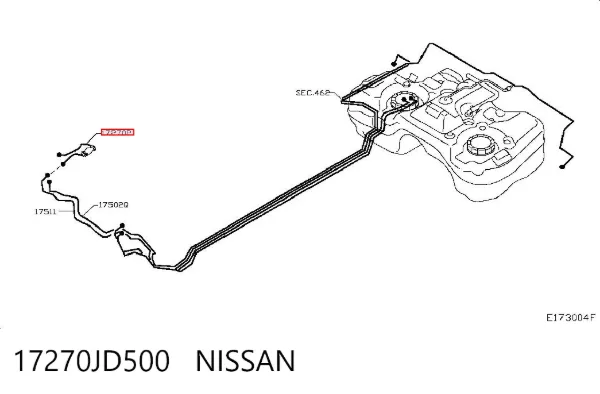  17270JD500 Nissan/Infiniti