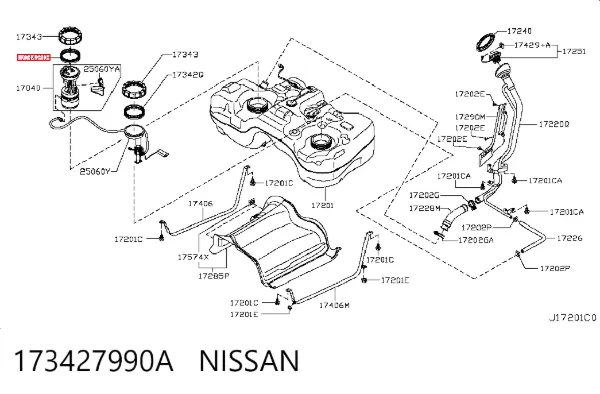 173427990A Nissan/Infiniti
