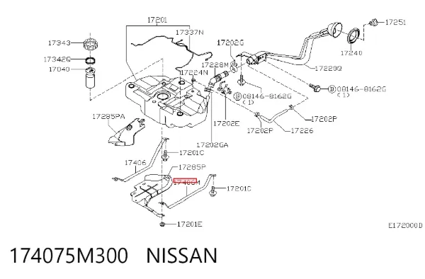  174075M300 Nissan/Infiniti