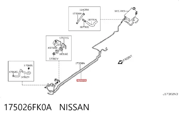  175026FK0A Nissan/Infiniti