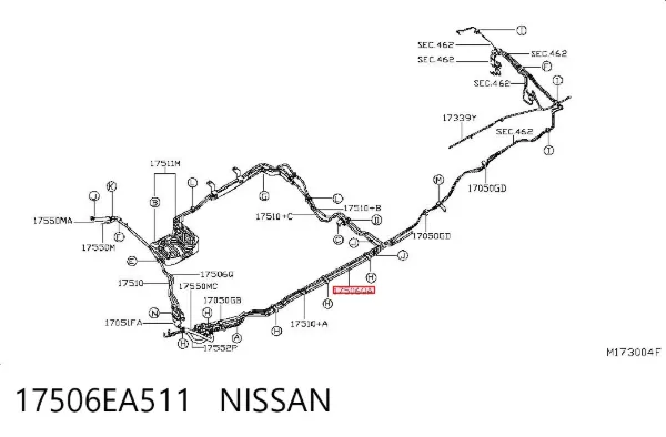  17506EA511 Nissan/Infiniti