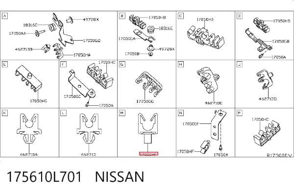  175610L701 Nissan/Infiniti