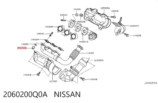  2060200Q0A Nissan/Infiniti