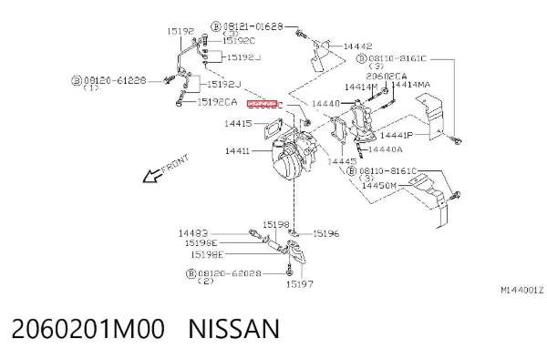  2060201M00 Nissan/Infiniti