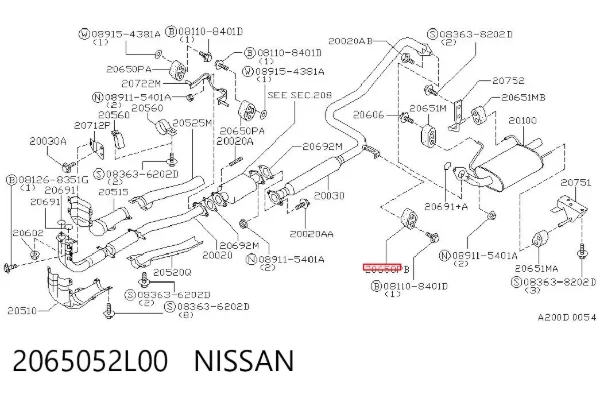  2065052L00 Nissan/Infiniti