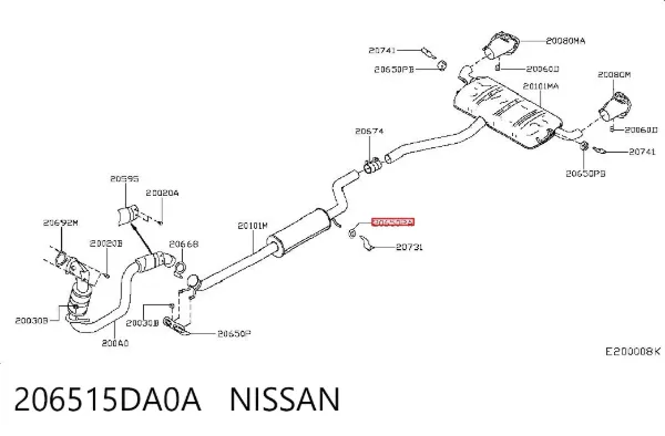  206515DA0A Nissan/Infiniti