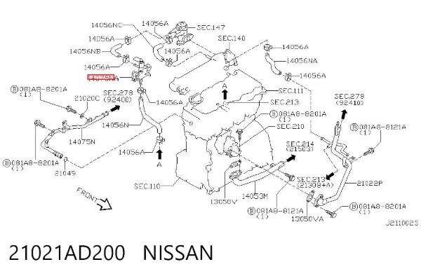  21021AD200 Nissan/Infiniti