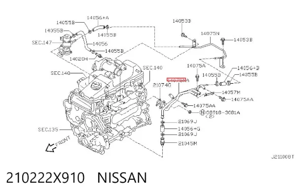  210222X910 Nissan/Infiniti