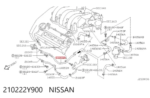  210222Y900 Nissan/Infiniti