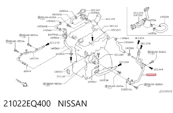  21022EQ400 Nissan/Infiniti