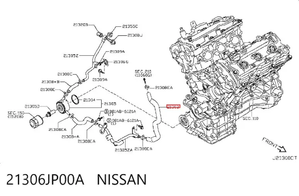  21306JP00A Nissan/Infiniti