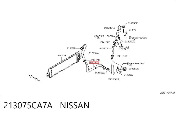  213075CA7A Nissan/Infiniti