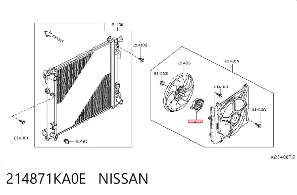  214871KA0E Nissan/Infiniti