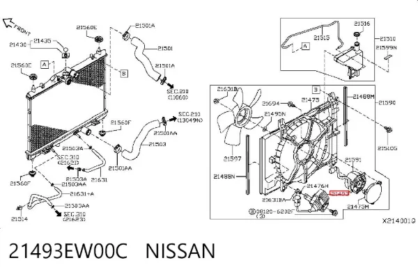  21493EW00C Nissan/Infiniti