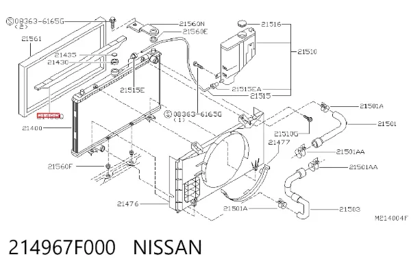  214967F000 Nissan/Infiniti