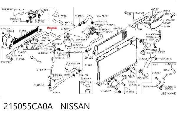  215055CA0A Nissan/Infiniti