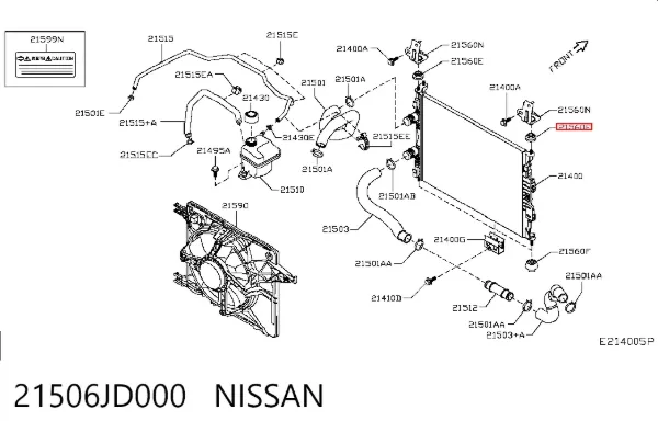  21506JD000 Nissan/Infiniti