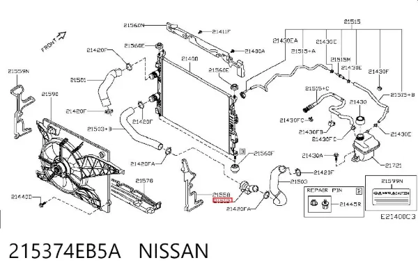  215374EB5A Nissan/Infiniti
