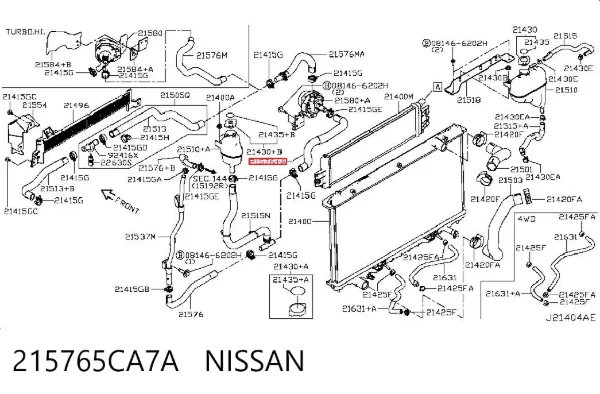  215765CA7A Nissan/Infiniti