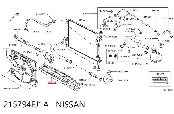 215794EJ1A Nissan/Infiniti