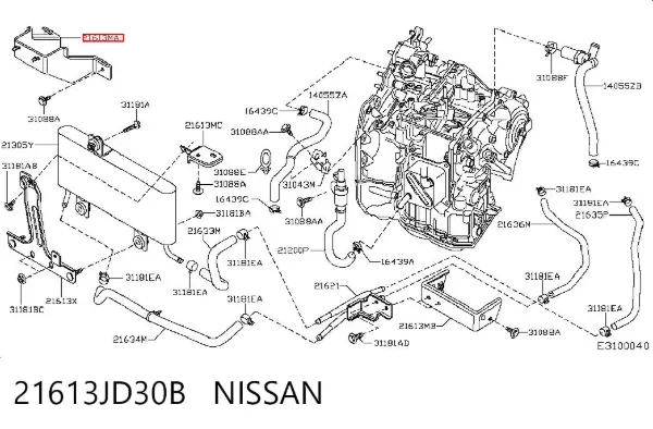  21613JD30B Nissan/Infiniti