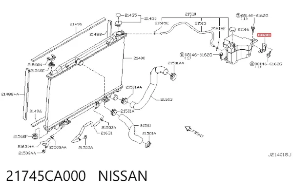  21745CA000 Nissan/Infiniti