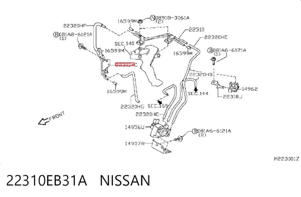  22310EB31A Nissan/Infiniti