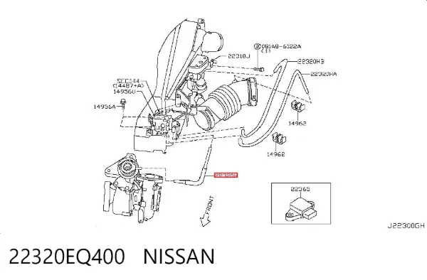  22320EQ400 Nissan/Infiniti