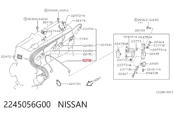  2245056G00 Nissan/Infiniti