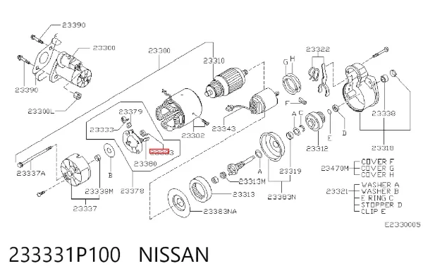  233331P100 Nissan/Infiniti