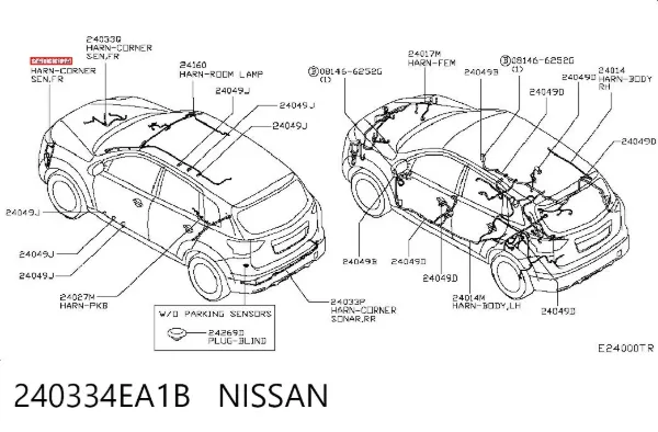  240334EA1B Nissan/Infiniti