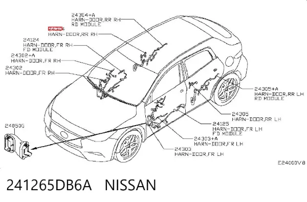  241265DB6A Nissan/Infiniti