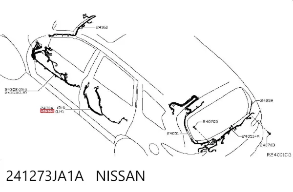  241273JA1A Nissan/Infiniti