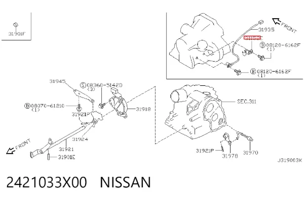  2421033X00 Nissan/Infiniti