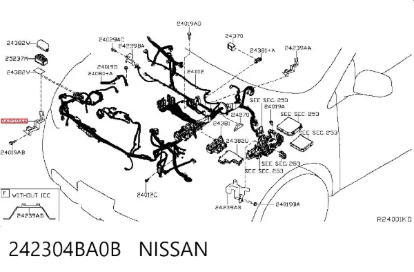  242304BA0B Nissan/Infiniti