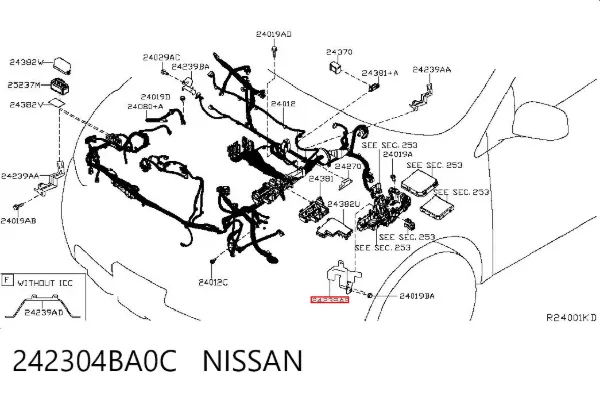  242304BA0C Nissan/Infiniti