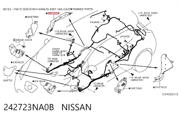  242723NA0B Nissan/Infiniti