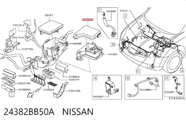  24382BB50A Nissan/Infiniti