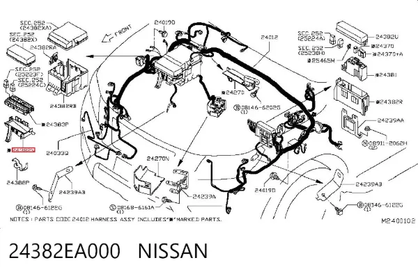  24382EA000 Nissan/Infiniti