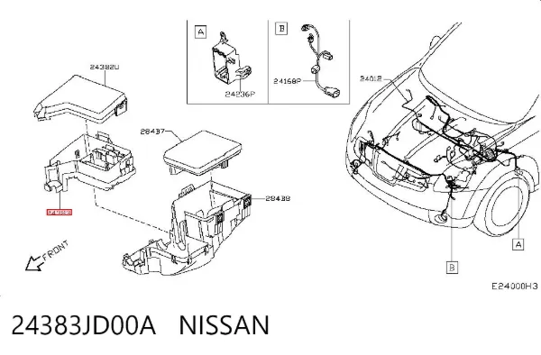  24383JD00A Nissan/Infiniti