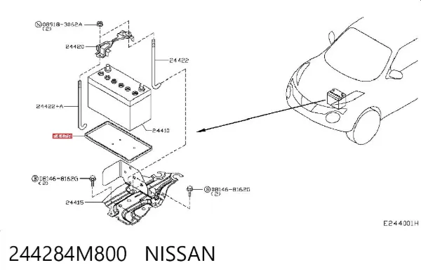  244284M800 Nissan/Infiniti