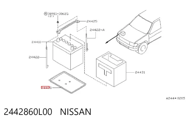  2442860L00 Nissan/Infiniti