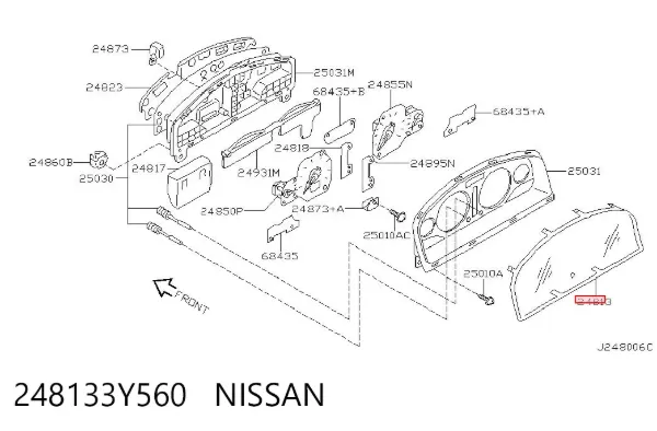 248133Y560 Nissan/Infiniti