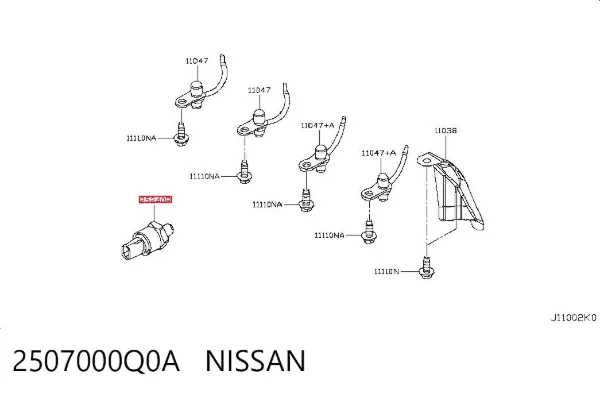  2507000Q0A Nissan/Infiniti